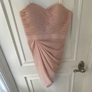 Aqua dress from Bloomingdales